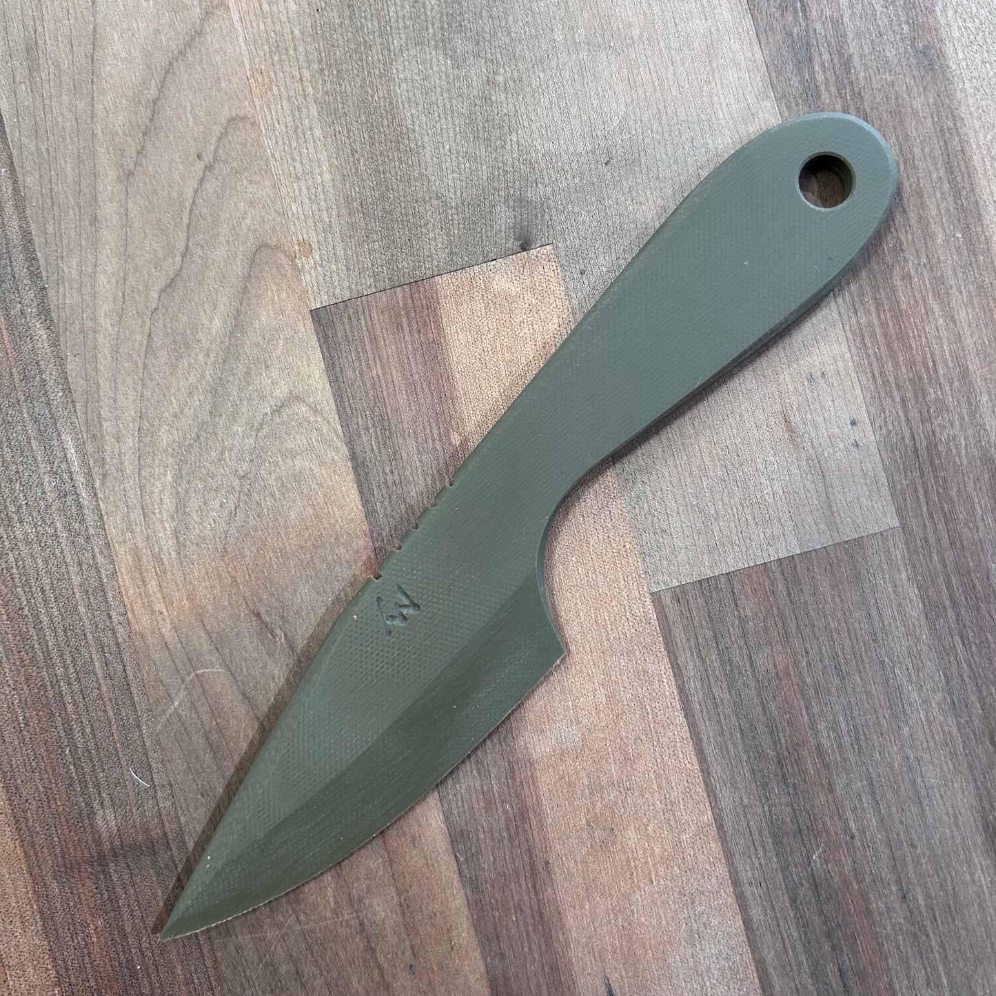 Non-Metallic Conceal Carry Knife - Covert Defender Razorback Tanto