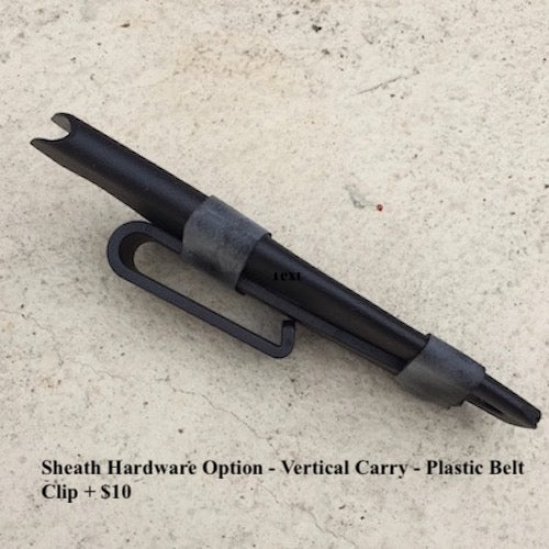 Non-Metallic Conceal Carry Knife - Fighter/Diver Spoon Belly - Mini