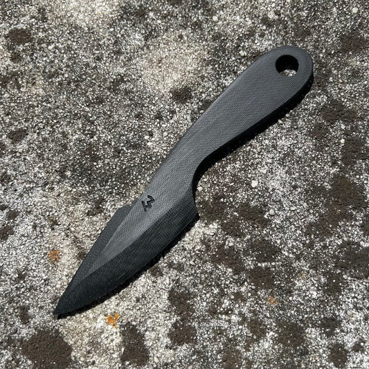 Non-Metallic Conceal Carry Knife - Covert Defender Spoon Belly