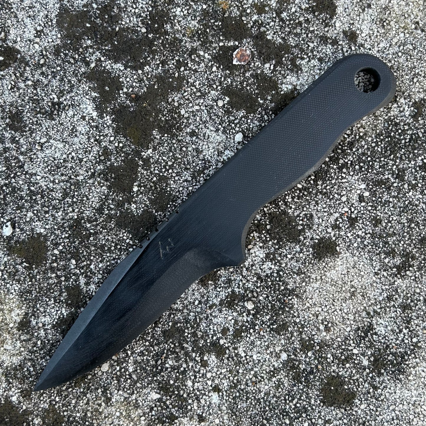 Non-Metallic Conceal Carry Knife - Fighter/Diver Razorback - Mini