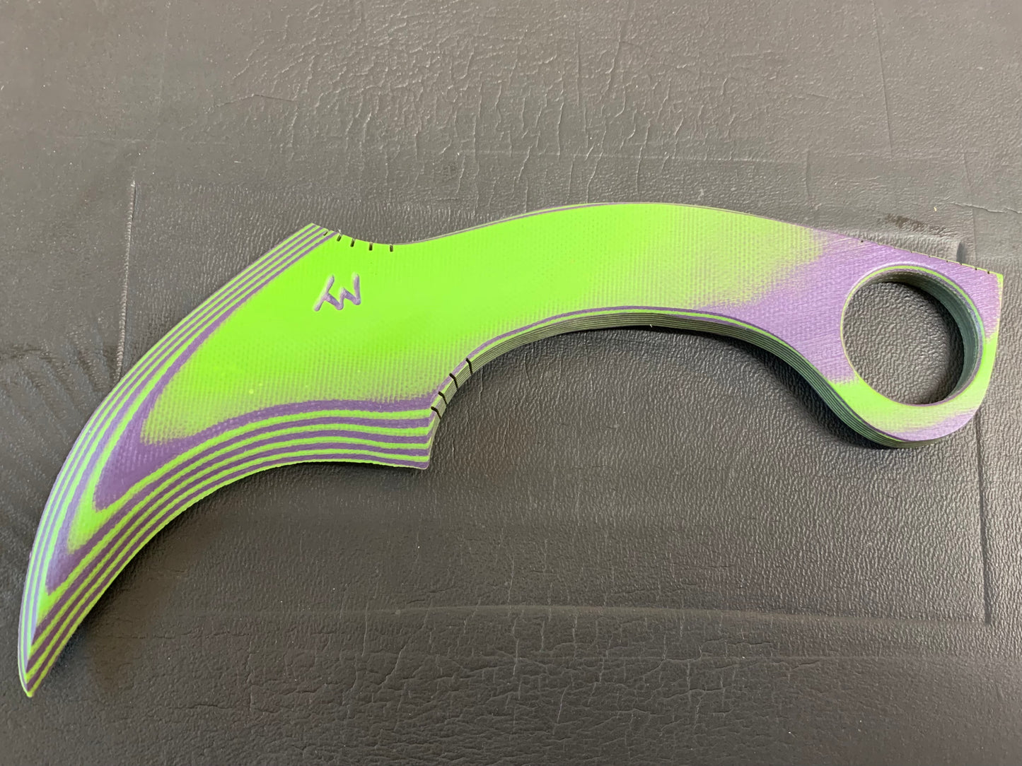 Non-Metallic Conceal Carry Knife - Makoy - Karambit Style
